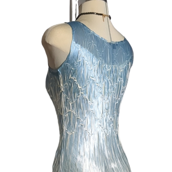 Komarov Luxury Designer Flare pleated Dress Size S - Picture 6 of 16